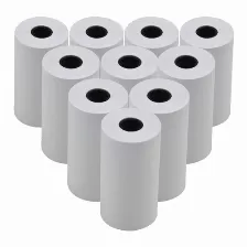 Paquete De 10 Piezas Rollos De Papel Termico Nextep, 57x40mm, (ne-528)