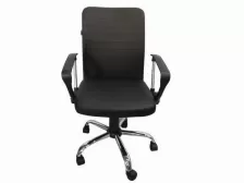 Silla Gamer Nextep Ne-650r Asiento Acolchado, Reposa-brazos Si, Material Polipiel, Color Negro