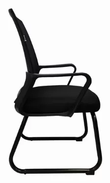 Silla Gamer Nextep Ne-652n Asiento Acolchado, Reposa-brazos Si, Material Tela, Base Acero, Color Negro