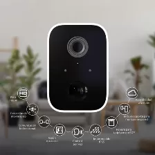 Cámara De Vigilancia Nexxt Solutions Nhc-o640 3 Mp, Tipo Cubo, Para Interior Y Exterior, Inalámbrico, Ip65, Max. Res. 1920 X 1080 Pixeles, ángulo De 120°, Sensor Cmos, Visión Nocturna Si, Micrófono...