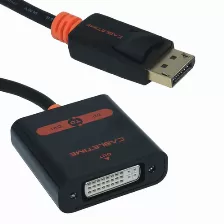 Adaptador De Vídeo Ovaltech Ovdp-dvi, Displayport, Negro