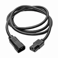 Cables De Alimentación Tripp Lite P005-010 Cable De Alimentación Para Servicio Pesado Para Pdu, C13 A C14 - 15a, 250v, 14 Awg, 3.05 M [10 Pies], Negro, 3.05 M, Acoplador C14, Acoplador C13, Sjt, 10...