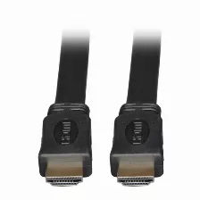 Cable Hdmi Tripp Lite P568-003-fl Cable Hdmi Plano De Alta Velocidad, Video Digital Con Audio, Uhd 4k, (m/m), Negro, 91 Cm [3 Pies], 0.91 M, Hdmi Tipo A (estándar), Hdmi Tipo A (estándar), 3840 X 2160 Pixeles, 10.2 Gbit/s, Negro