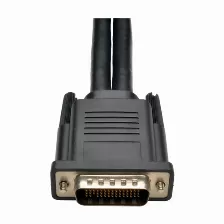 Adaptador De Vídeo Tripp Lite P576-001 Cable Divisor En Y De Dms-59 A Dvi Doble (m A 2x Dvi-i H), 0.3 M [1 Pie], 0.3 M, Dms, 2 X Dvi, Macho, Hembra, Oro