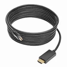 Adaptador De Vídeo Tripp Lite P586-012-hdmi Cable Adaptador Mini Displayport A Hdmi, Activo, M/m, 3.66 M [12 Pies], 3.66 M, Mini Displayport, Hdmi, Macho, Macho, 1920 X 1080 Pixeles