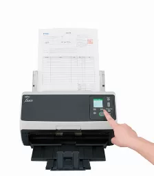 Escaner Ricoh Fi-8170 Tamaño Máximo De Escaneado 216 X 355.6 Mm, Resolución 600 X 600 Dpi, Velocidad De Escaneo Adf 70 Ppm, Usb 3.2 Gen 1 (3.1 Gen 1), Color Negro, Gris