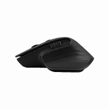 Mouse Perfect Choice Pc-045274 óptico, 1600 Dpi, Interfaz Rf Inalámbrico + Bluetooth, 10 M, Color Negro