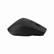 Mouse Perfect Choice Pc-045274 óptico, 1600 Dpi, Interfaz Rf Inalámbrico + Bluetooth, 10 M, Color Negro