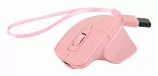 Mouse Perfect Choice Pc-045281 óptico, 4 Botones, 1600 Dpi, Interfaz Rf Inalámbrico + Bluetooth, 10 M, Batería Batería Integrada, Color Rosa