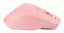 Mouse Perfect Choice Pc-045281 óptico, 4 Botones, 1600 Dpi, Interfaz Rf Inalámbrico + Bluetooth, 10 M, Batería Batería Integrada, Color Rosa