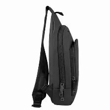 Mochila Perfect Choice Pc-085041 Poliéster, Color Negro