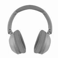 Audífonos Perfect Choice Pc-117117 Diadema Para Música, Conectividad Inalámbrico Y Alámbrico, Color Gris