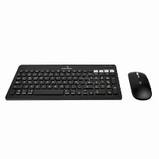 Kit Teclado+rata“n Perfect Choice 2.4ghz+bt Recargable Zebrary- Negro