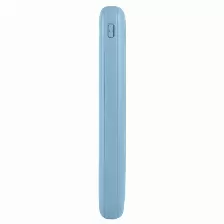 Power Bank Perfect Choice Pc-241102 10000 Mah, 3.7 V, Universal, Fuente De Carga Usb, Color Azul, Soporta 3 Dispositivo(s)