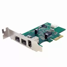 Bracket Startech.com Interfaz Host Pcie, Ieee 1394/firewire, Verde