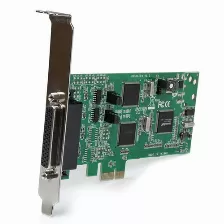 Tarjeta Adaptadora Pci Express Startech.com A 4 Puertos Seriales Rs232, Rs485 Rs 422 Db9