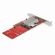 Bracket Startech.com Interfaz Host Pcie, M.2, Rojo