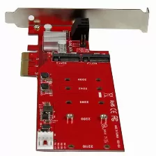 Bracket Startech.com Interfaz Host Pcie, M.2