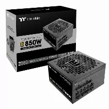 Fuente De Poder Thermaltake Toughpower Gt, 850 W, Full Modular, 80 Plus Gold, Atx 3.1, Pcie Gen 5.1, Negro