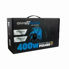 Fuente De Poder Game Factor, 80plus Bronce, 400w, Psg-400, Cables Fijos, Negra