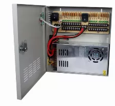 Fuente De Poder/distribuidor De Energia Saxxon, 12v 20 Amperes, Distribuidor Para 18 Camaras