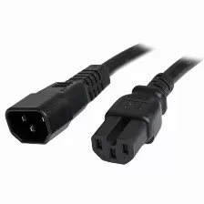Cable De Poder Startech.com C14 Acoplador A C15 Acoplador, 0,9 M