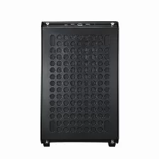 Gabinete Cooler Master Qube 500 Midi Towe, Sin Fuente, Incluye 1 Ventilador 120mm, Negro