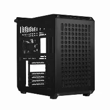 Gabinete Cooler Master Qube 500 Midi Towe, Sin Fuente, Incluye 1 Ventilador 120mm, Negro