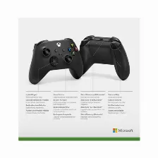 Control Microsoft Xbox Wireless Controller Interfaz Bluetooth/usb, Conectividad Inalámbrico Y Alámbrico, Color Negro