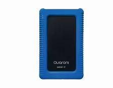 Disco Duro Externo Quaroni Qdd01-1t 1 Tb, Micro-usb B 3.2 Gen 1 (3.1 Gen 1), Negro, Azul