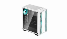 Gabinete Deepcool Cc560 Wh Midi Tower, Pc, Soporta Atx, Micro Atx, Mini-itx, 7 Ranuras De Expansión, Color Blanco, Ventana Lateral Si, Iluminación Si, Fuente De Alimentación No, Ventiladores Fronta...