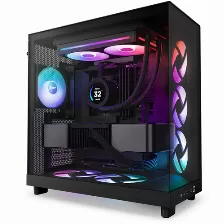 Kit 2 Ventiladores Nzxt F240 Rgb Core, 2400 Rpm, Led Multi, Plastico, 240mm, Color Negro