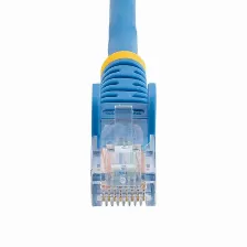 Cable De Red Startech.com Cable De Red 1.8m Categoría Cat5e Utp Rj45 Gigabit Ethernet Patch Moldeado Snagless - Azul, 1.8 M, Cat5e, U/utp (utp), Rj-45, Rj-45, Azul