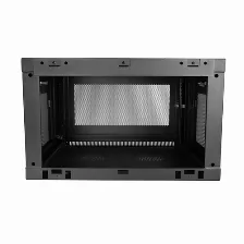 Rack Startech.com Tipo Bastidor De Pared, Capacidad Del Rack 6u, 2 Postes, Acero, Peso Max. 90 Kg, Color Negro, Incluye Tuercas Si