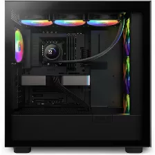 Disipador Nzxt Kraken 360 Rgb, Refrigerador De Líquidos Todo En Uno, 12 Cm, 78.02 Cfm, Negro