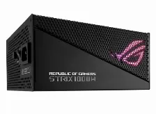 Fuente De Poder Asus Rog Rog Strix 1000w Gold Aura Edition 1000 W, 5 Conectores Sata, 4 Conectores Molex, Voltaje De Entrada 100 - 240 V, 20+4 Pin Atx