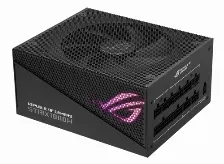 Fuente De Poder Asus Rog Rog Strix 1000w Gold Aura Edition 1000 W, 5 Conectores Sata, 4 Conectores Molex, Voltaje De Entrada 100 - 240 V, 20+4 Pin Atx