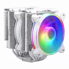 Disipador Cooler Master Hyper 622 Halo White 12 Cm, 2050 Rpm, Blanco