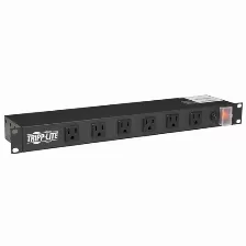 Sistema De Alimentacion Tripp Lite Voltaje 120 V, Conexion 12 X Nema 5-15r, Cable De 4.5 M, Capacidad Del Rack 1u, Color Negro