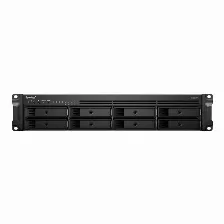 Nas Synology Rackstation Rs1221rp+ Amd V1500b, 2.2 Ghz, 4 Núcleos, Número De Unidades De Almacenamiento Compatibles 8