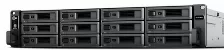 Nas Synology Rackstation Rs2423rp+ Amd V1780b, 3.35 Ghz, 4 Núcleos, Número De Unidades De Almacenamiento Compatibles 12