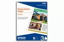 Papel Para Presentación Matte Epson (s041062-ml), 8.5