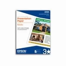 Papel Fotografico Epson Presentation Paper Matte, Opaco, 105 G/m², 100 Hojas