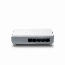 Switch Tenda 5-port Fast Ethernet, 5 Puertos, 10/100 Mbps, No Administrado, Color Blanco (s105)