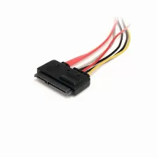 Cable De Extensión Sata De 22 Pines Datos Y Alimentación - Serial Ata Macho - Sata Hembra - 0,3m (sata22pext)