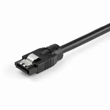 Cable Sata Startech.com 30cm - Cable Sata Redondeado 0,3 M, Sata 7-pin Sata 7-pin, Negro