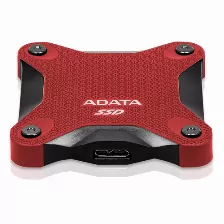 Ssd Externo Adata Sd620 1 Tb, Lectura 520 Mb/s, Escritura 460 Mb/s, Micro-usb B, 3.2 Gen 2 (3.1 Gen 2), Rojo