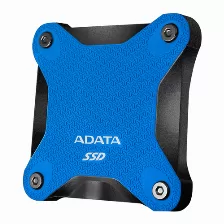 Ssd Externo Adata Sd620 512 Gb, Lectura 520 Mb/s, Escritura 460 Mb/s, Micro-usb B, 3.2 Gen 2 (3.1 Gen 2), Azul