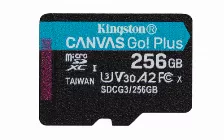 Memoria Kingston Technology Canvas Go! Plus 256 Gb, Velocidad 170 Mb/s, Clase 10