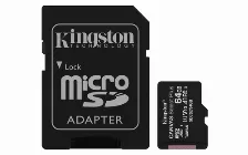 Memoria MicroSDXC UHS-1 ADATA Premier de 64GB, Clase 10, incluye adaptador  SD.